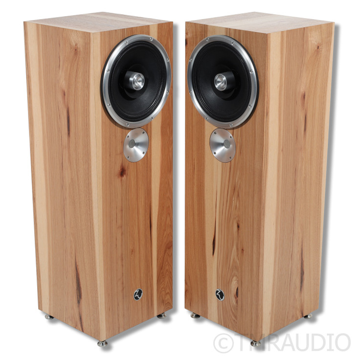 Zu Audio Dirty Weekend Six Supreme Floorstanding Speakers; Rustic Hickory Pair