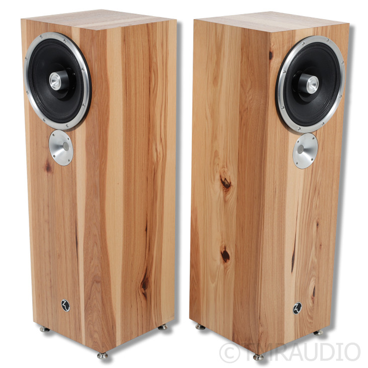 Zu Audio Dirty Weekend Six Supreme Floorstanding Speakers; Rustic Hickory Pair