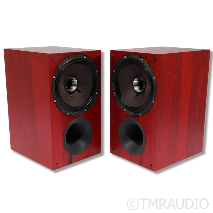 Zu Audio Method Mk. I Bookshelf Speakers; Ruby Red Hickory Pair