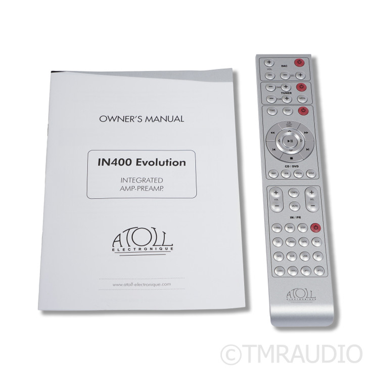 Atoll Electronique IN400 Evolution Stereo Integrated Amplifier