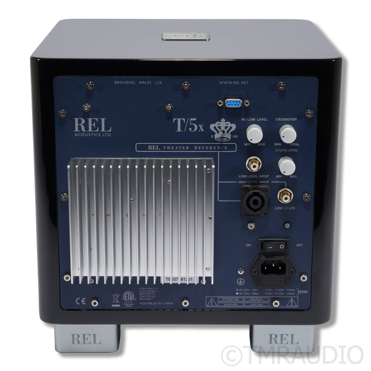 REL Acoustics T/5x Subwoofer; Gloss Black
