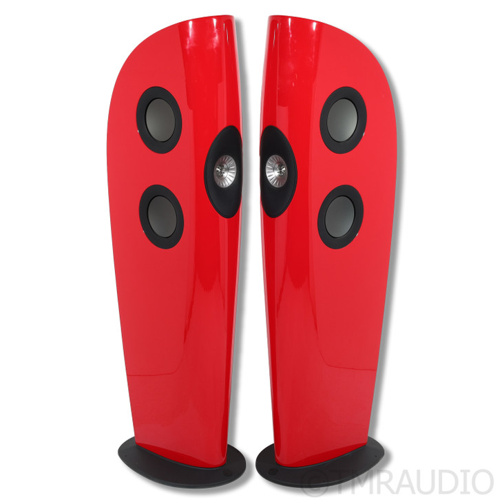KEF Blade Two Floorstanding Speakers; Red Pair