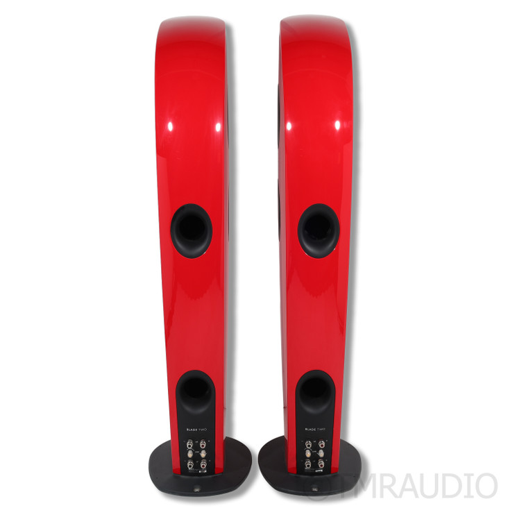 KEF Blade Two Floorstanding Speakers; Red Pair