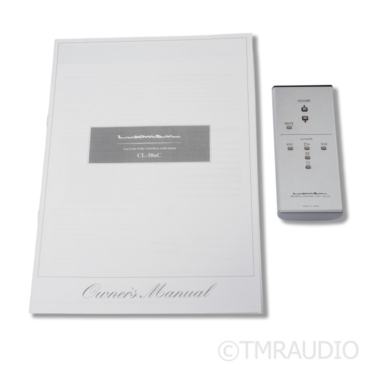 Luxman CL-38uC Stereo Tube Preamplifier