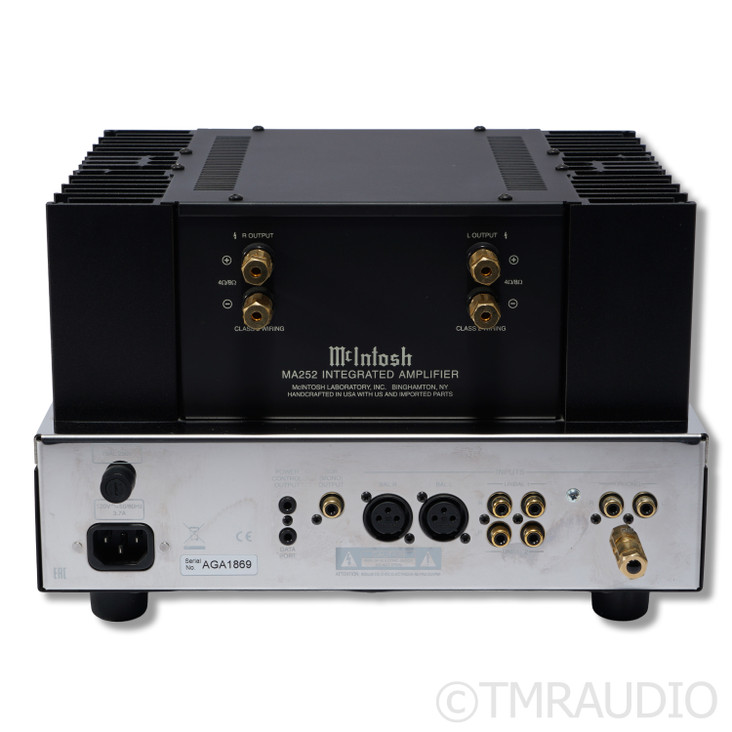McIntosh MA252 Stereo Hybrid Integrated Amplifier; MM Phono (1/1)