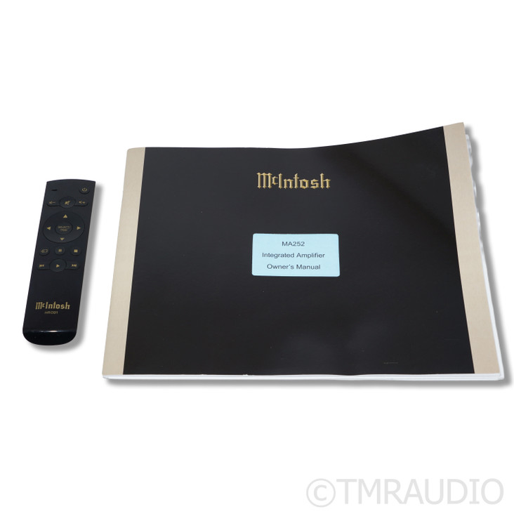 McIntosh MA252 Stereo Hybrid Integrated Amplifier; MM Phono (1/1)