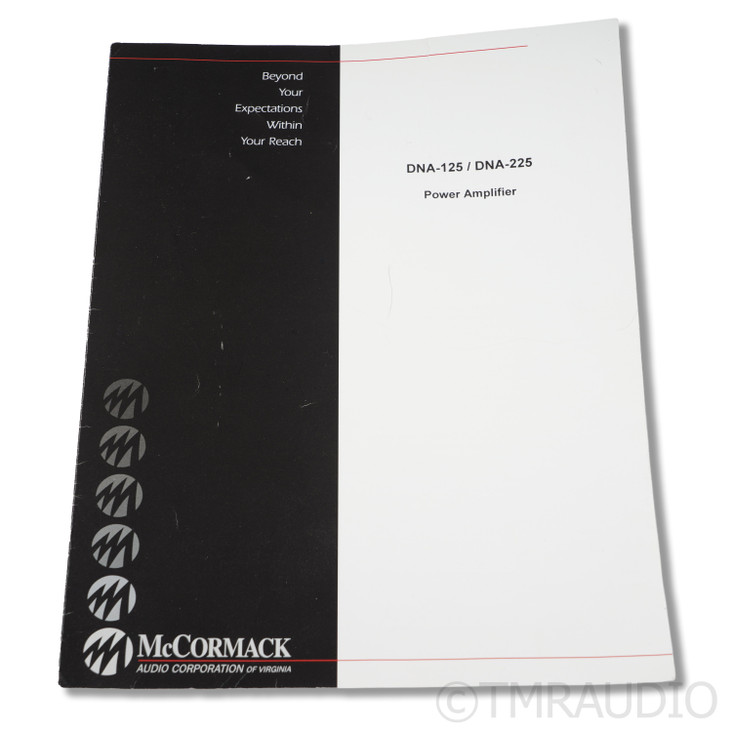 McCormack Audio DNA-225 Stereo Power Amplifier