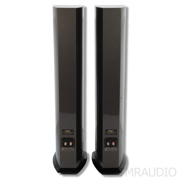 Acoustic Zen Adagio Floorstanding Speakers; Grey Pair