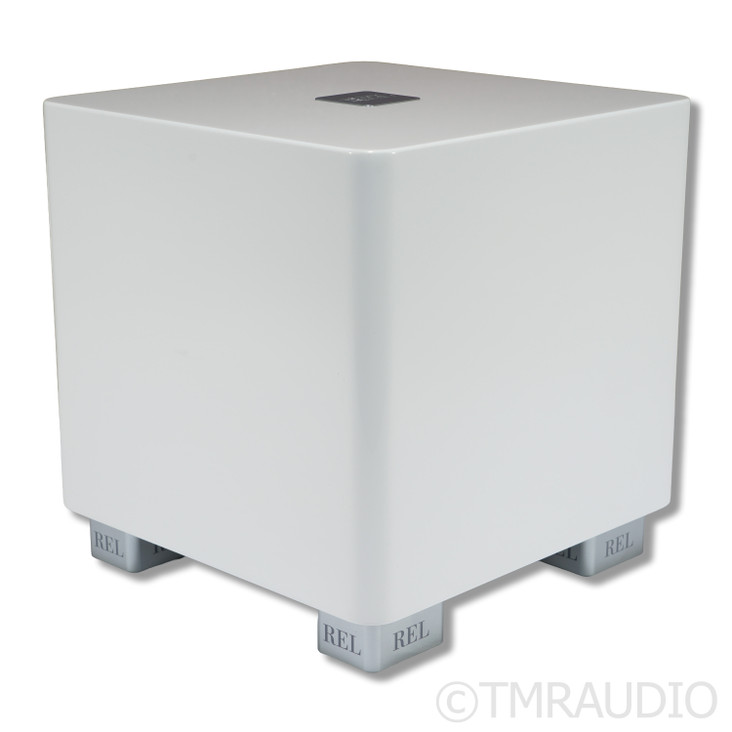 REL Acoustics T/5x Subwoofer; Piano White