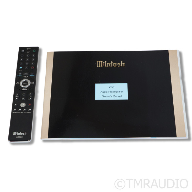 McIntosh C53 Stereo Preamplifier; MC/MM Phono (2/2)