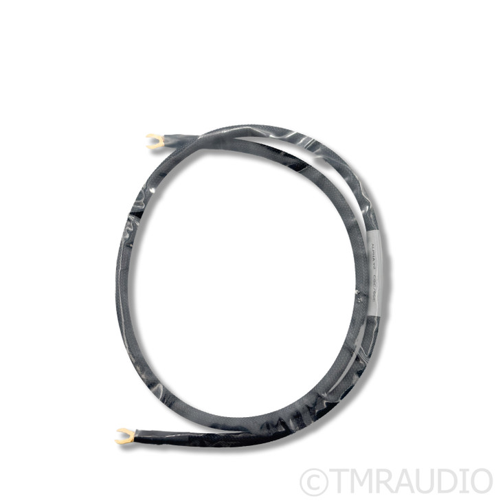 Shunyata Research Alpha V2 RCA Cables; 1m Pair Interconnects w/ Grounding Cable