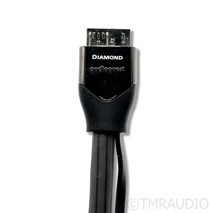 AudioQuest Diamond USB Cable; 1.5m Single Digital Interconnect; USB A to Micro