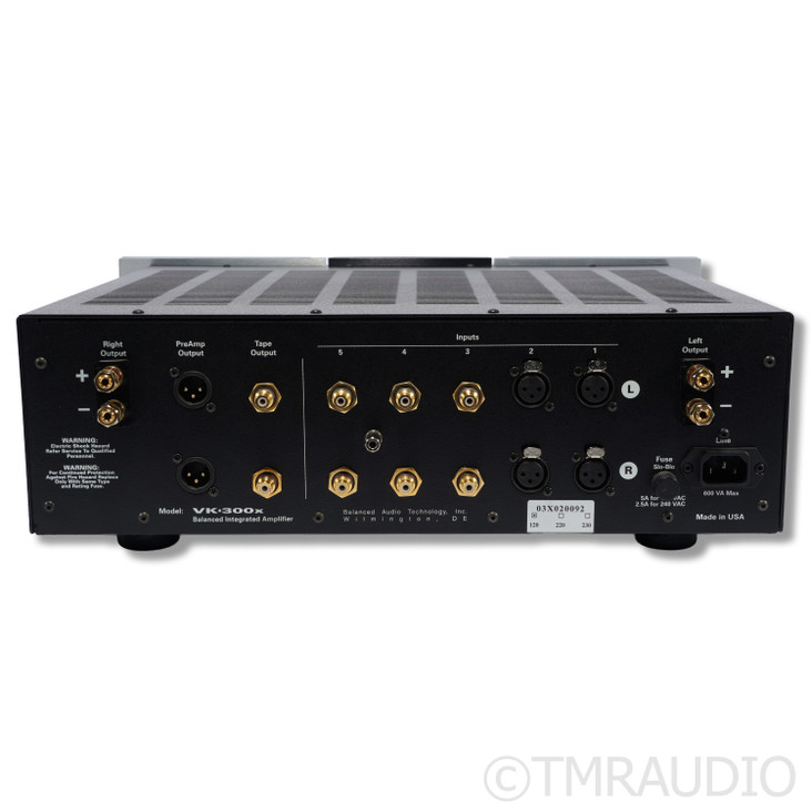 BAT VK-300x SE Stereo Hybrid Integrated Amplifier; MM Phono