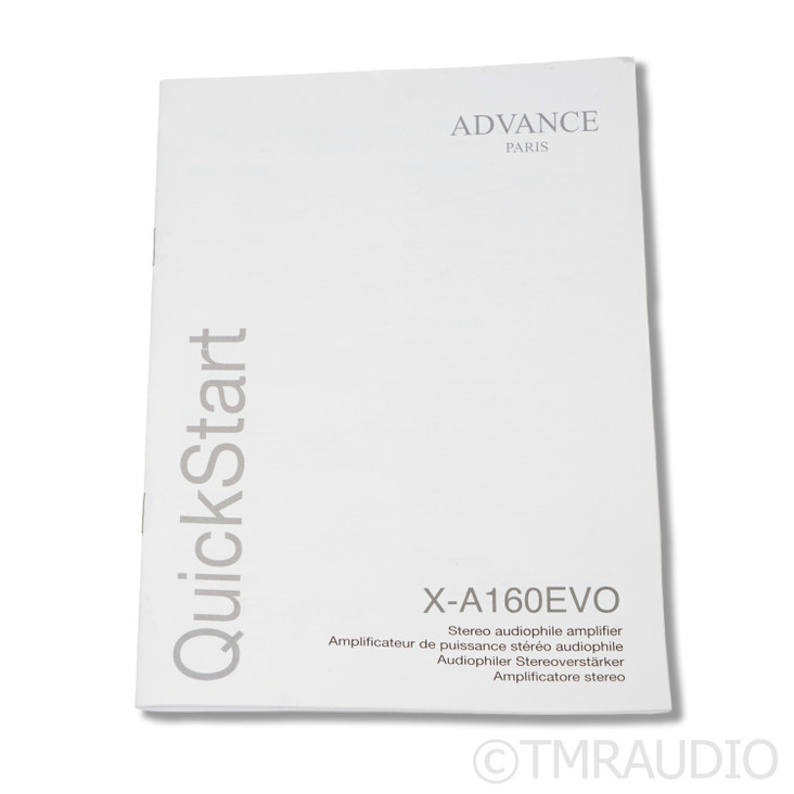 Advance Paris X-A160 EVO Stereo Power Amplifier