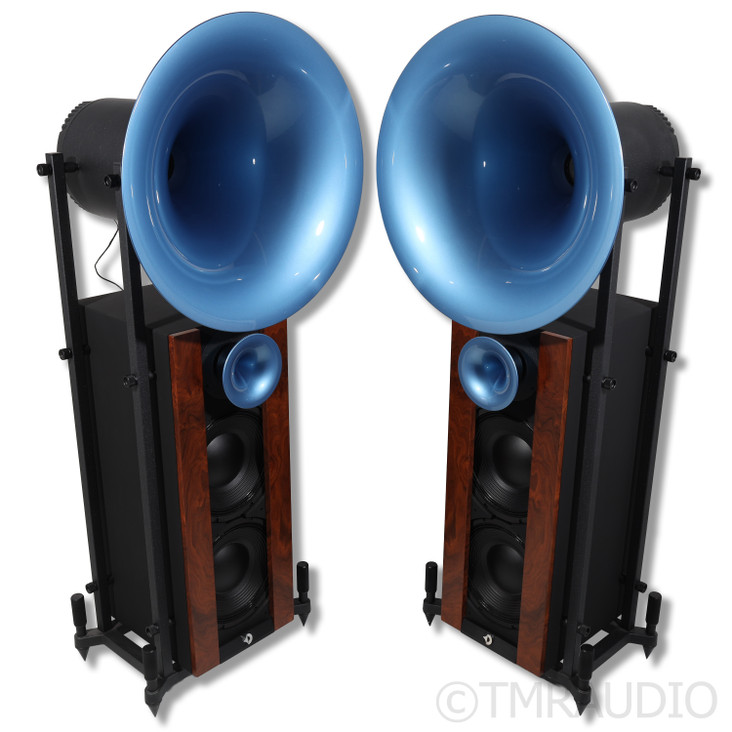 Avantgarde Duo Grosso Hybrid Floorstanding Speakers; Sapphire Burma Blue Pair