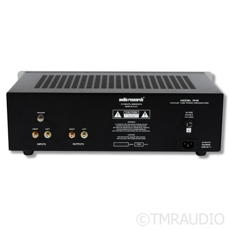Audio Research PH5 Phono Preamplifier; MC/MM 