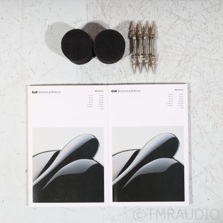 Bowers & Wilkins 804S Floorstanding Speakers; Cherrywood Pair