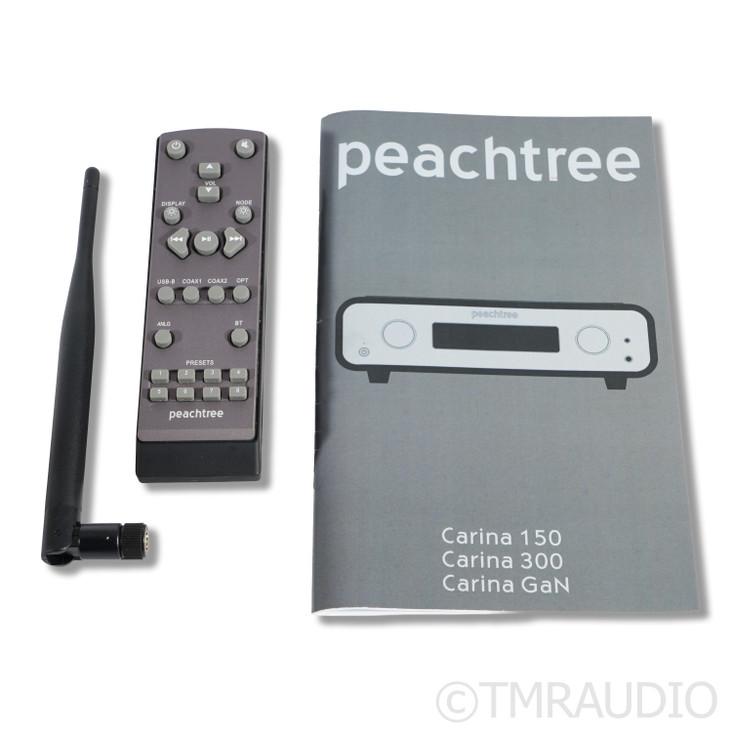 Peachtree Audio Carina GaN Stereo Integrated Amplifier; MM Phono