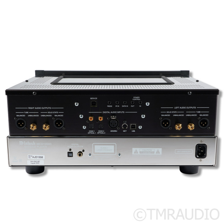 McIntosh MCD12000 CD/SACD Player/DAC; D/A Converter