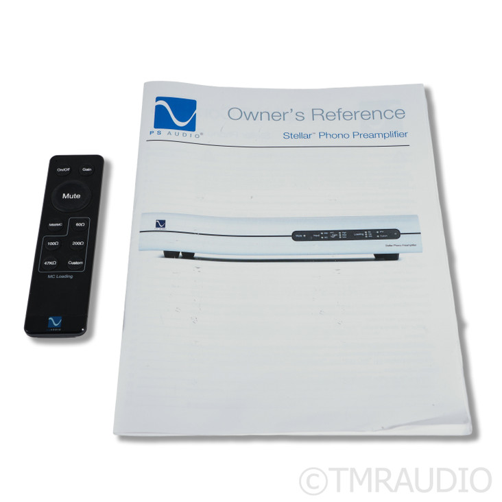 PS Audio Stellar Phono Phono Preamplifier; MC/MM