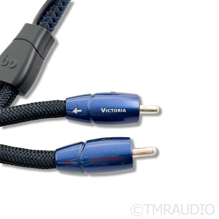 AudioQuest Victoria RCA Cables; 3ft Stereo Interconnect