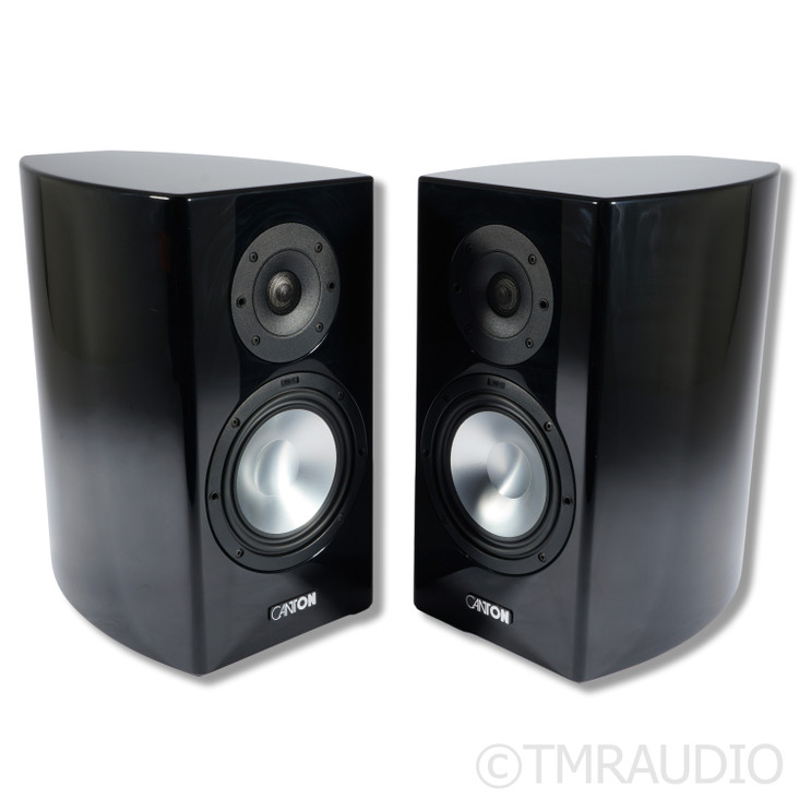 Canton Reference 9.2 DC Bookshelf Speakers; Piano Black Pair