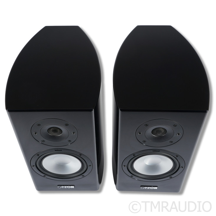 Canton Reference 9.2 DC Bookshelf Speakers; Piano Black Pair
