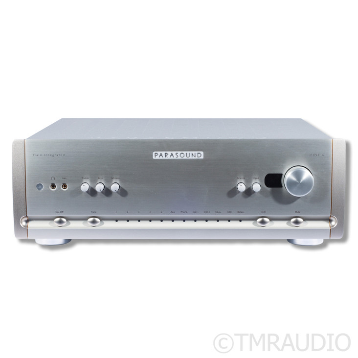 Parasound Halo HINT 6 Stereo Integrated Amplifier; Silver