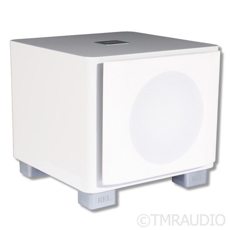 REL Acoustics T/7x 8" Powered Subwoofer; Piano White