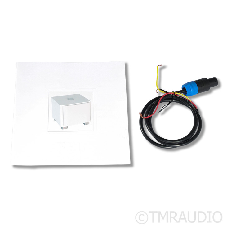 REL Acoustics T/7x 8" Powered Subwoofer; Piano White