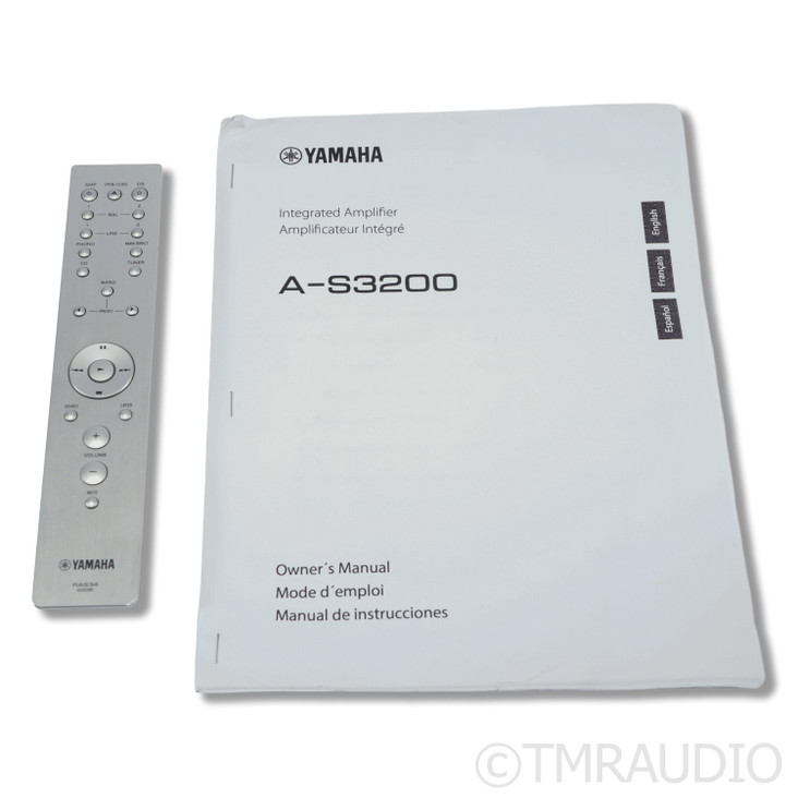 Yamaha A-S3200 Stereo Integrated Amplifier; MM / MC Phono