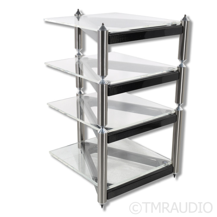 Grand Prix Audio Monaco Stand; Four Shelf 
