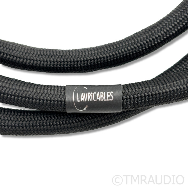 LavriCables Grand 20 Core Silver XLR Cables; 1.5m Pair Balanced Interconnects 