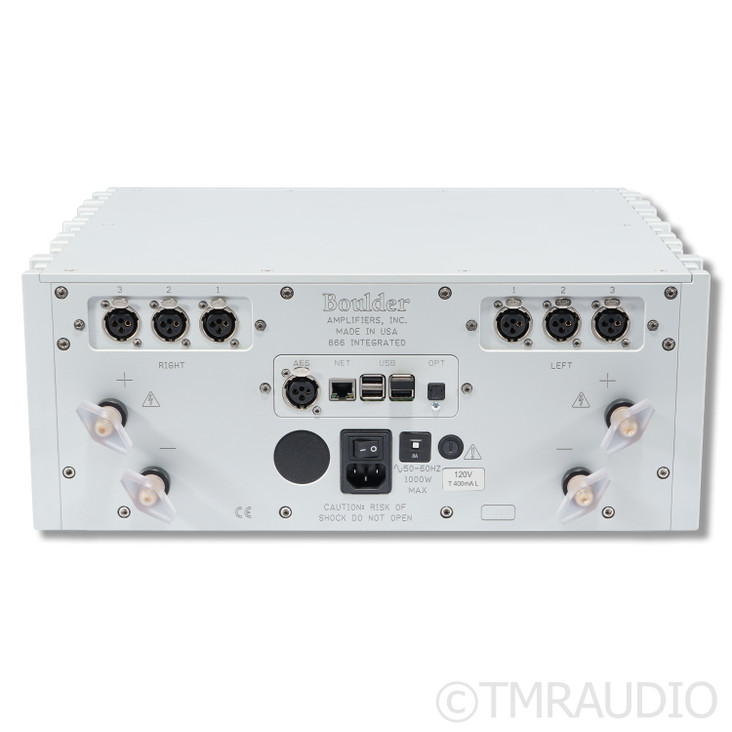 Boulder 866 Stereo Integrated Amplifier/DAC; D/A Converter