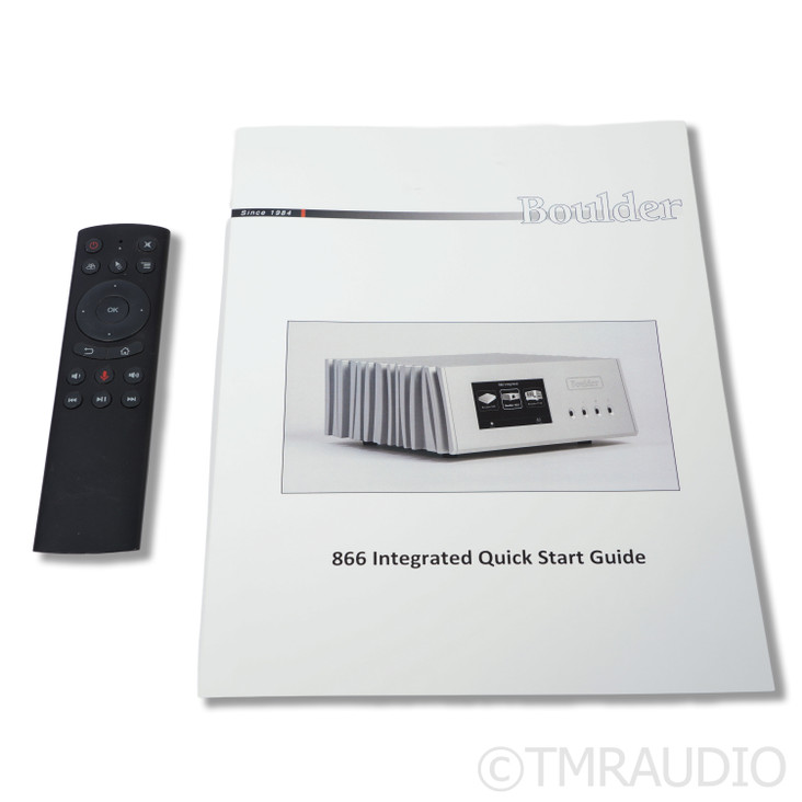 Boulder 866 Stereo Integrated Amplifier/DAC; D/A Converter