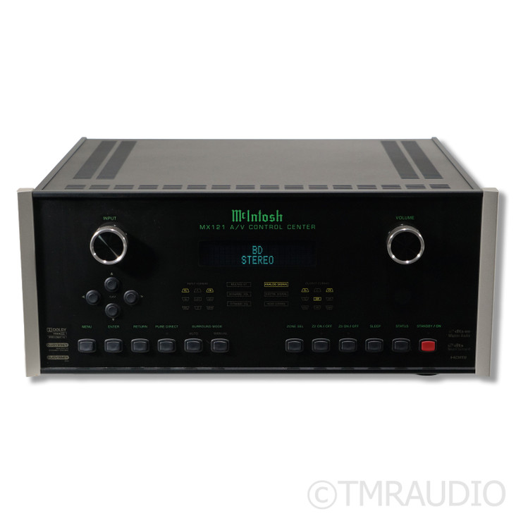 McIntosh MX121 A/V Processor/Preamplifier;  MM Phono