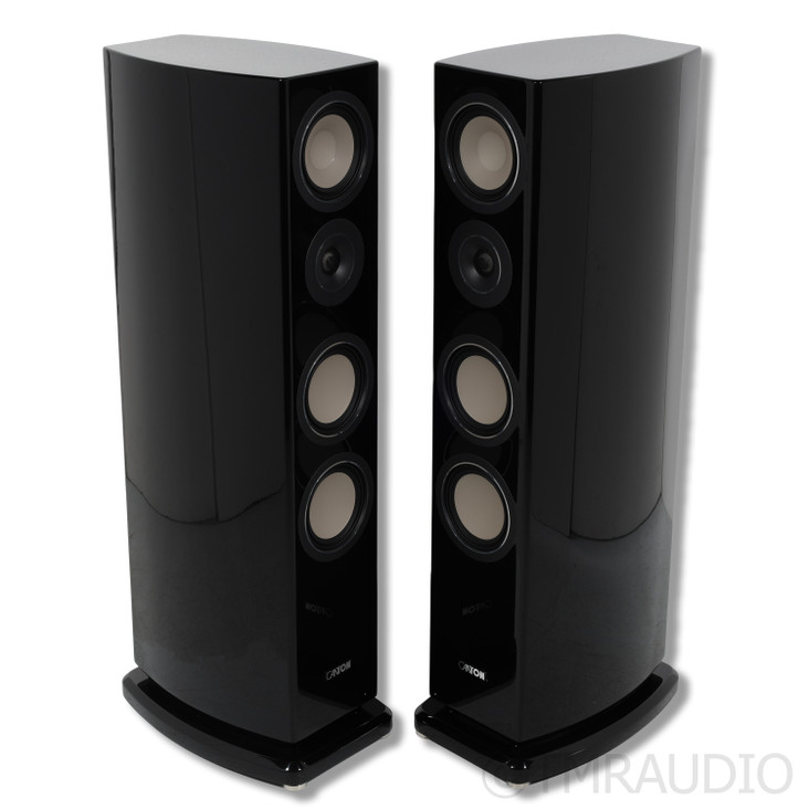 Canton Reference 8K Floorstanding Speakers; Piano Black Pair (Demo w/ Warranty)