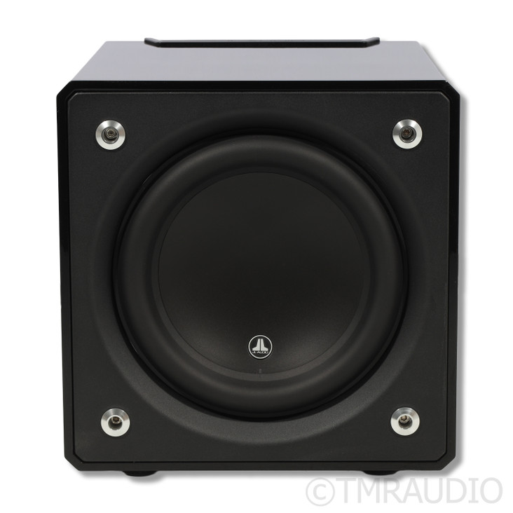 JL Audio E-Sub E-110 10" Powered Subwoofer; Gloss Black