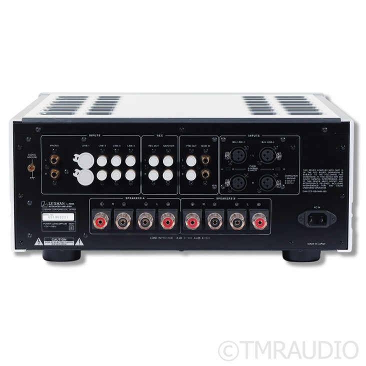 Luxman L-509X Stereo Integrated Amplifier; MC/MM Phono