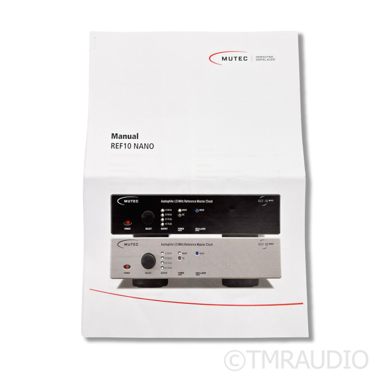 Mutec REF 10 Nano Compact 10MHz Misc.