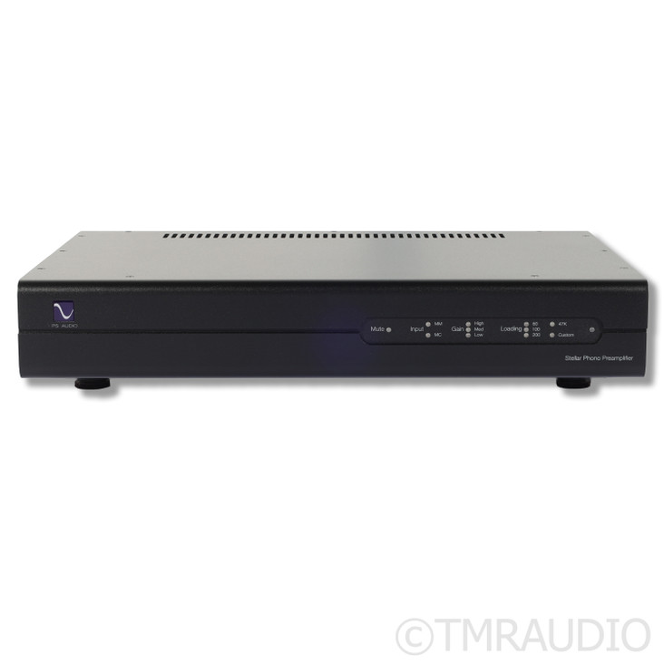 PS Audio Stellar Phono Phono Preamplifier; MC/MM; Black