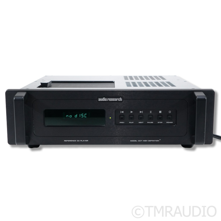 Audio Research Reference CD7 Tube CD Player; Black