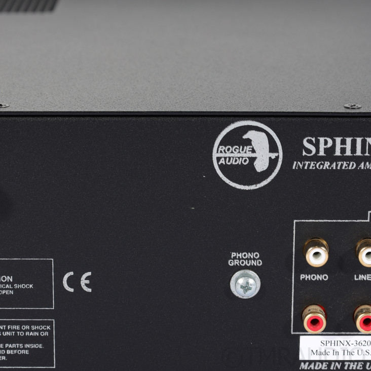 Rogue Audio Sphinx V3 Hybrid Stereo Integrated Amplifier; MC/MM Phono