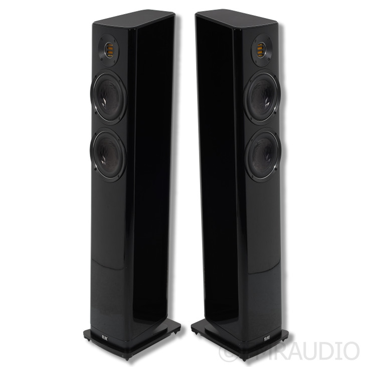 ELAC Vela FS407 Floorstanding Speakers; Black Pair