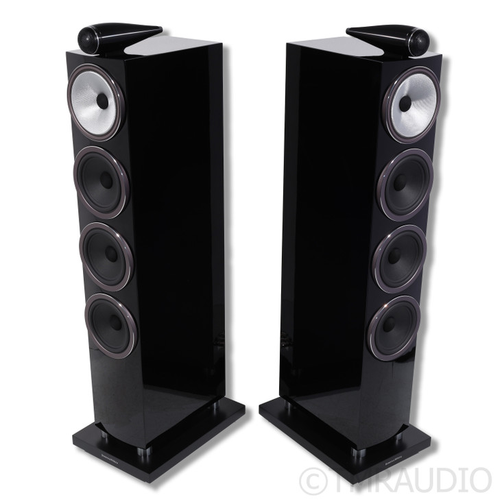 Bowers & Wilkins 702 S3 Floorstanding Speakers; Gloss Black Pair