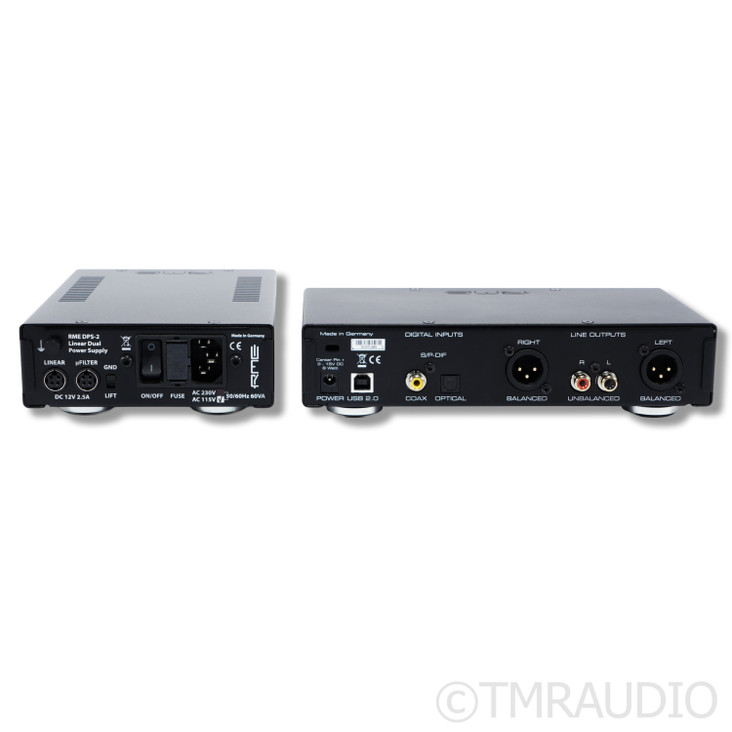 RME ADI-2 FS DAC / Headphone Amplifier with RME DPS-2 Power Supply