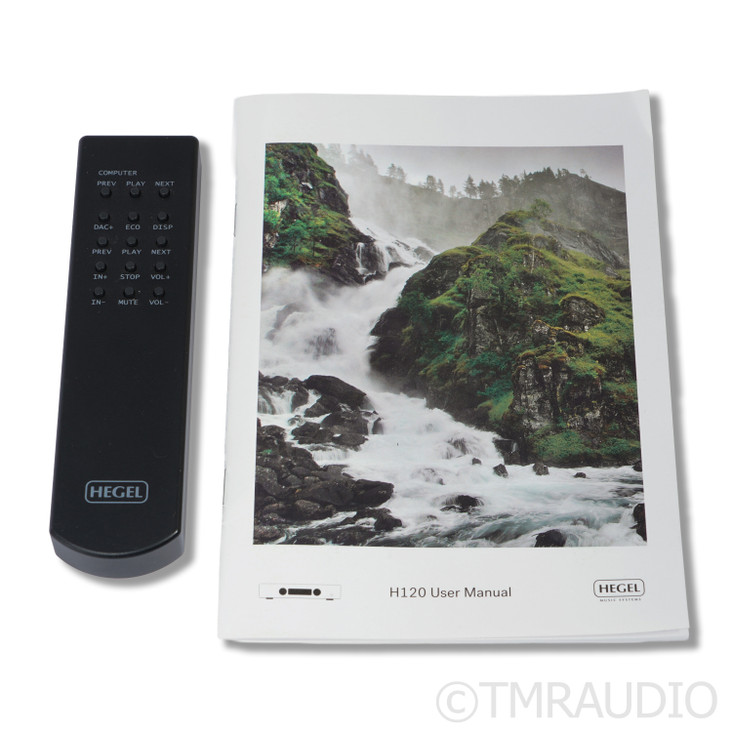Hegel H120 Stereo Integrated Amplifier; Black