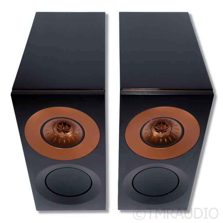 KEF Reference 1 Bookshelf Speaker Foundry Edition; Copper/Black Aluminum Pair