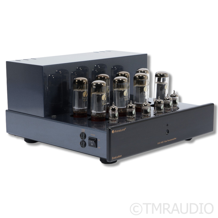 PrimaLuna EVO 400 Stereo Tube Power Amplifier; Black 