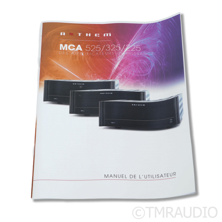 Anthem MCA 325 3 Channel Power Amplifier